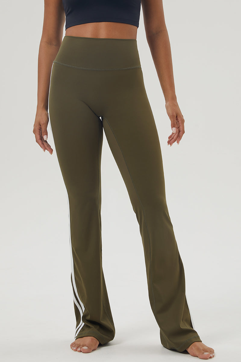 Women'S Hip Lift Color Yoga Flare Pants