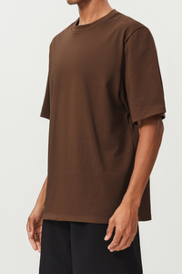 Men's  Summer 100% Cotton Breathable Loose Sports T-Shirt