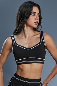 Women High-Impact U-Back Naked-Feel Anti-Shock Sports Bra