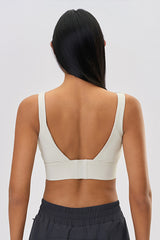Women Lift Side-Support 4-Row Hook Shockproof Anti-Sag Yoga Sports Bra