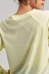 Women Loose-Fit Quick-Dry Yoga Long Sleeves