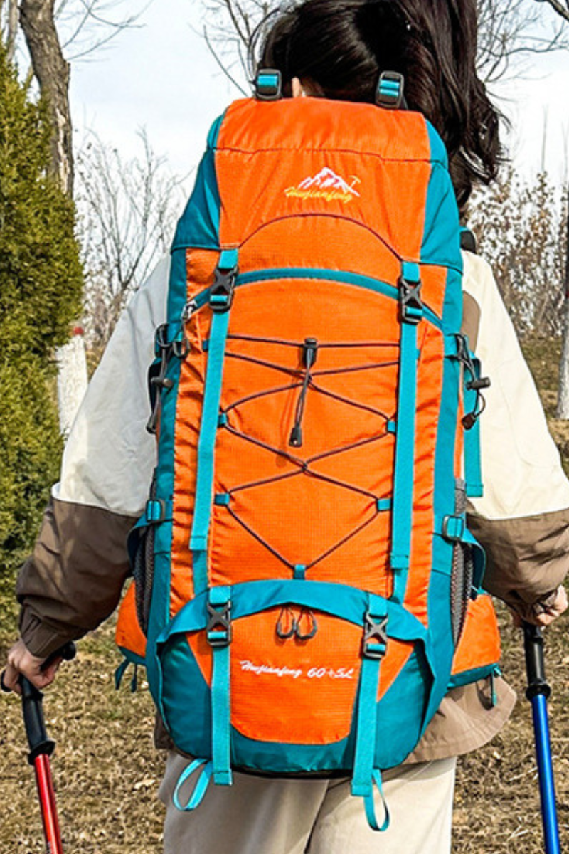 60+5L Large Capacity Outdoor Hiking Backpack