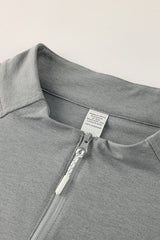 Men Half-Zip Quick-Dry Running Training Long Sleeve Top