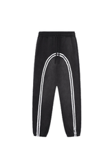 Men's Fall/Winter Retro  Color Block Fleece Lined Jogger