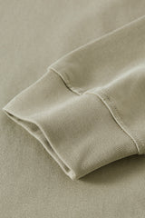 Men's Streetwear Cotton Loose Fitting Solid Pullover