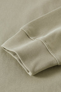 Men's Streetwear Cotton Loose Fitting Solid Pullover