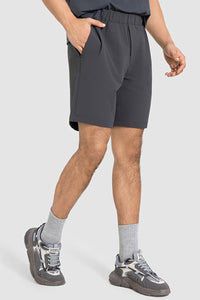 Men Summer Lightweight Quick-Dry Breathable Running Training Fitness Sport Shorts