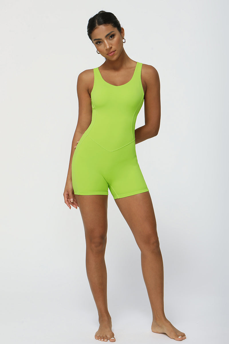 High Stretch Athletic Yoga One Piece