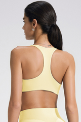 Women's U-Neck Racerback Bare Feel Sports Yoga Bra