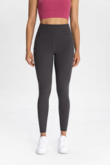 Women Pocket High-Waisted Naked Feel Quick-Dry Yoga Leggings
