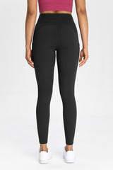 Women Pocket High-Waisted Naked Feel Quick-Dry Yoga Leggings