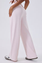 Women High-Waist Relaxed-Fit Drawstring Yoga Lounge Pants