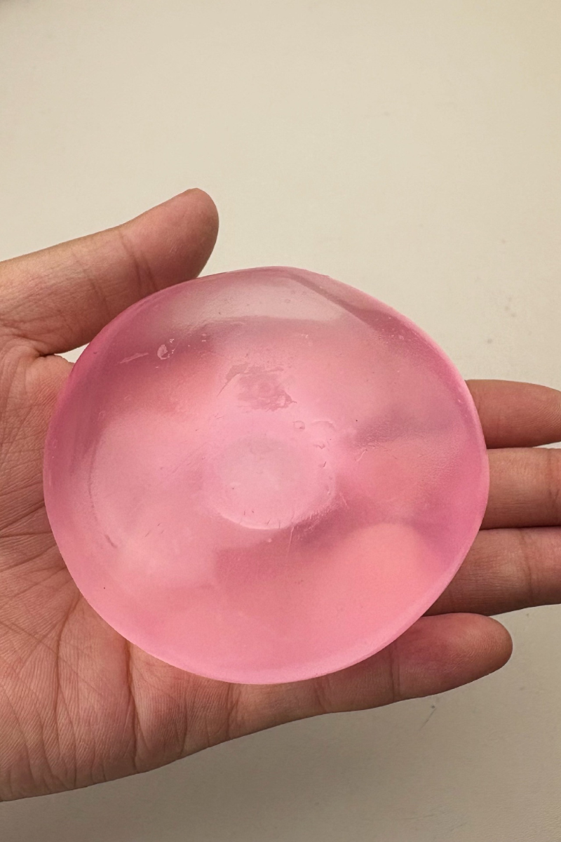 2.36in Sensory Fidget Toy Clear Vaseline Squishy Ball