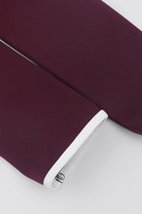 Women Naked-Feel Round-Neck Backless Cropped Yoga Long Sleeve Top