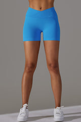 Seamless Women Yoga Sports Shorts