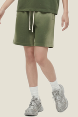 Unisex Splatter Tie-Dye Tee - Washed Vintage Streetwear