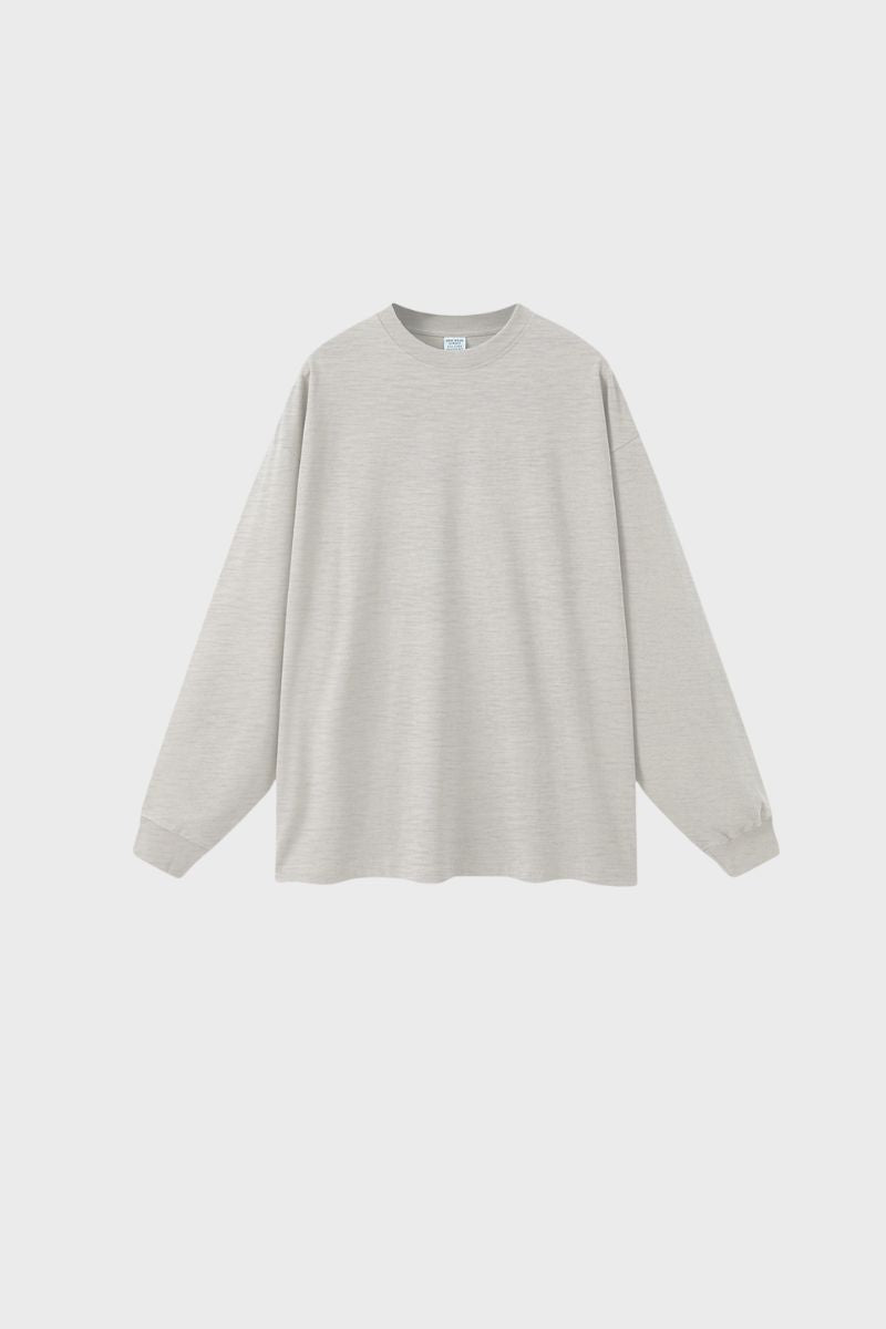 Heavyweight Oversized Unisex Tee - Streetwear Long Sleeve