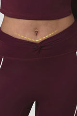 Women Yoga Set: Crop Top & Leggings