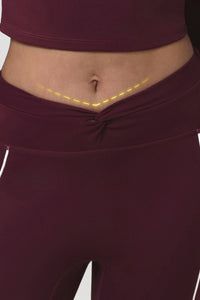 Women Yoga Set: Crop Top & Leggings