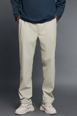 Men Loose Fit Straight Leg Breathable Comfortable Casual Pants