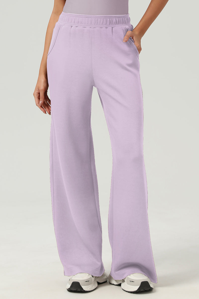 Women Loose Straight Leg Yoga Dance Training Sweatpants