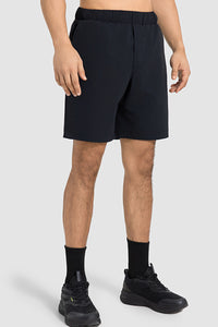 Men Summer Lightweight Quick-Dry Breathable Running Training Fitness Sport Shorts