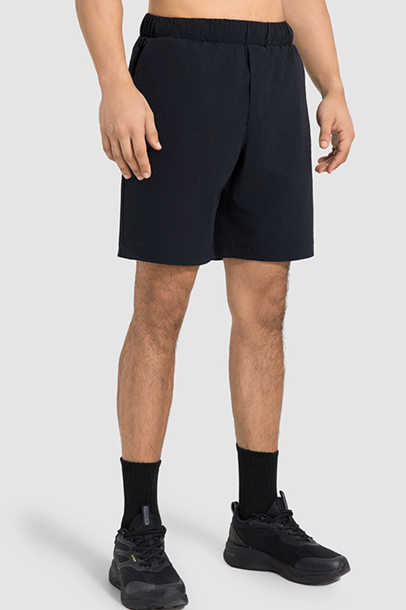 Men Summer Lightweight Quick-Dry Breathable Running Training Fitness Sport Shorts