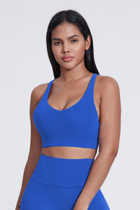 Women'S Yoga Cross Line Sports Bra Tank Top