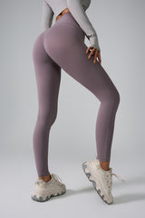 Women'S Pocket High-Waisted Seamless Sculpting Yoga Leggings