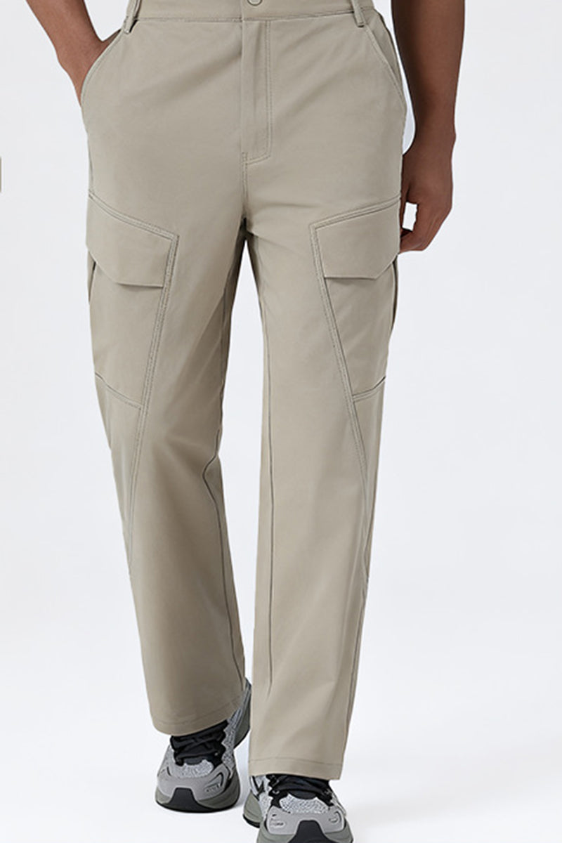 Men Straight Leg Quick-Dry Training Pants