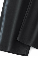 Unisex Retro Fleece Straight-Leg Sweatpants