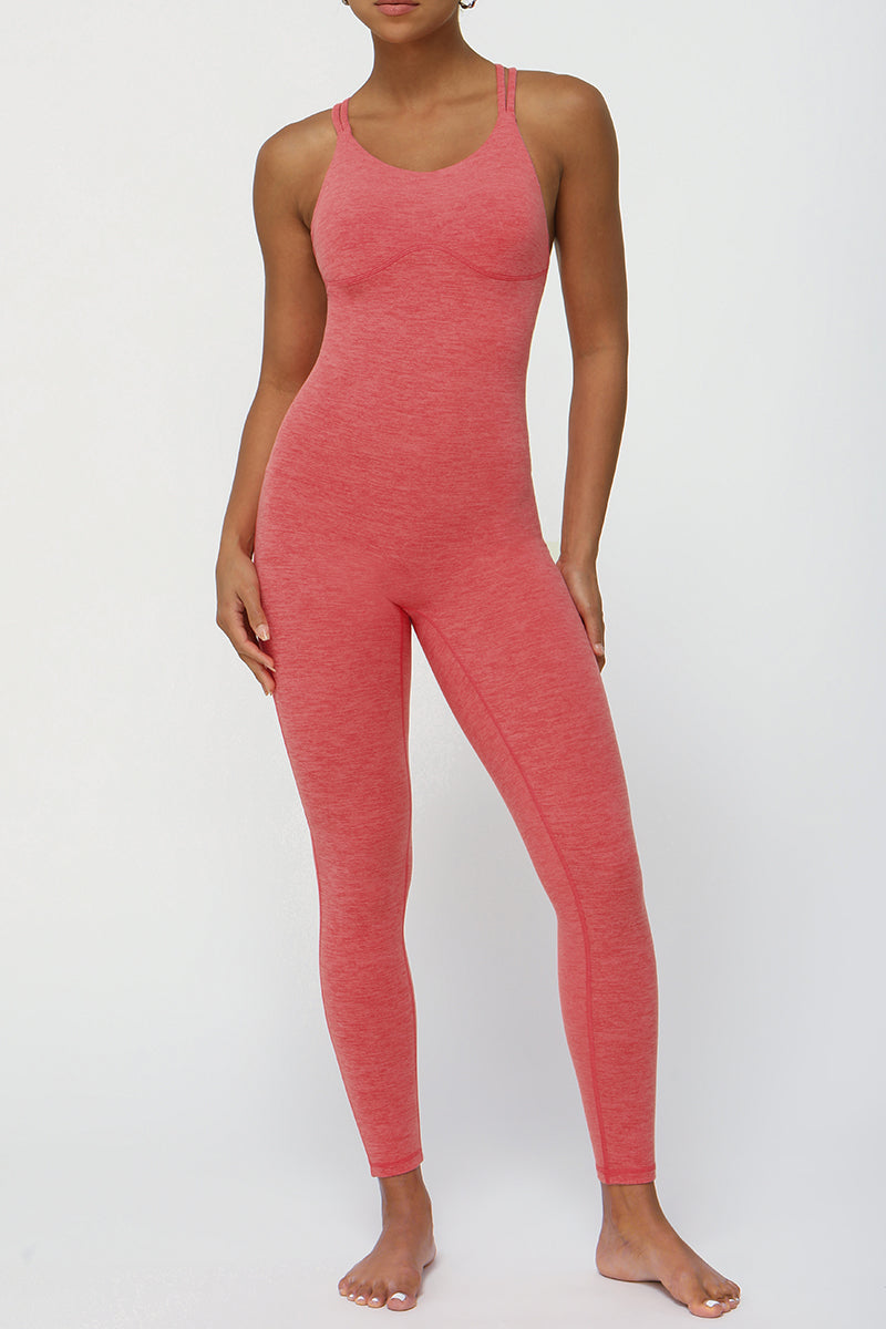 Women'S Sports Cross-Back Jumpsuit