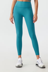 Women Free Size Nude Hip Lifting Shaping Fitness 9/10 Yoga Pants