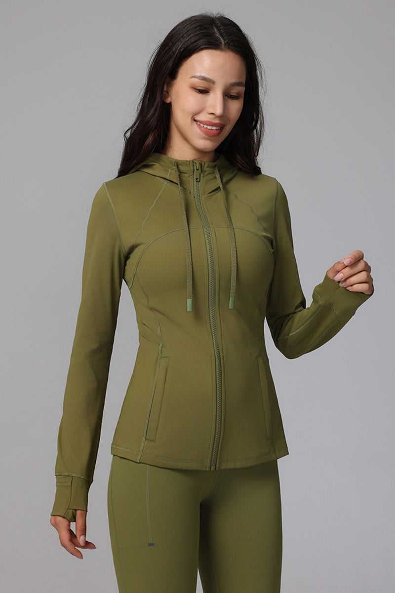 Women'S Sports Hooded Jacket