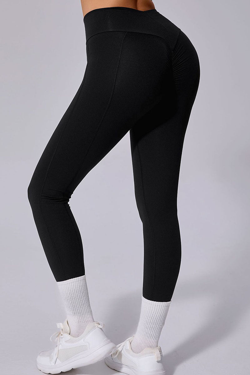 Women Quick Dry Sharpened Tight High Waisted Tummy Tucking Hip Lifting No Embarrassing Lines Outer Wear Yoga Exercise Fitness Pants