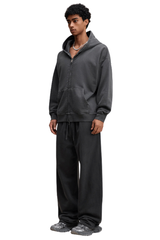 Men's Fall Vintage Cotton Set:Hooded Jacket And Sweatpants