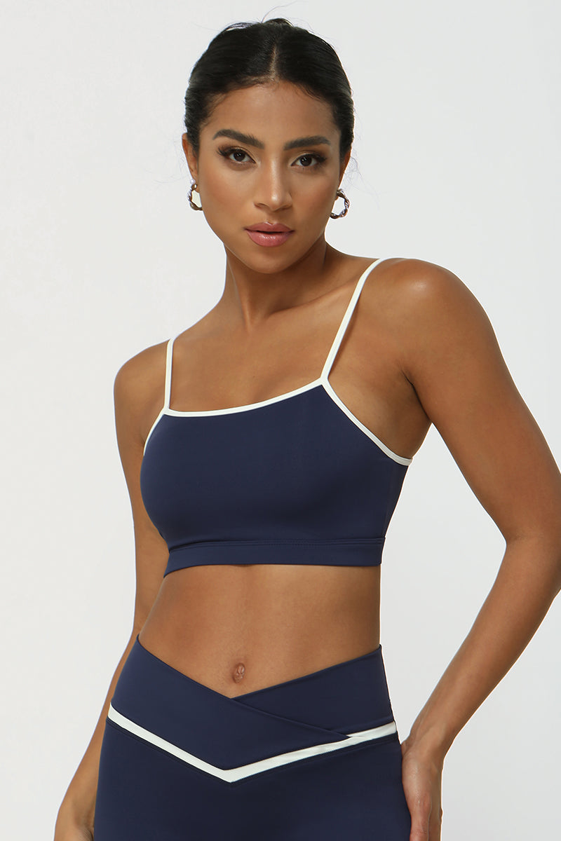 Colorblocked Women Yoga Sport Bra