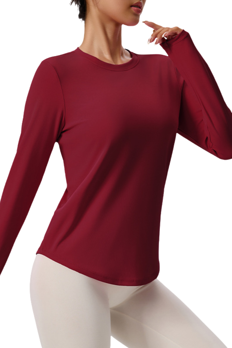 Women's Athletic Long-Sleeve T-Shirt
