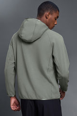 Men Outdoor Hooded Comfortable Stretchy Long Sleeve Sweatshirt