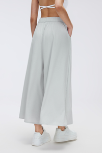 Women's High-Waist Flowy Wide-Leg Dance Pants