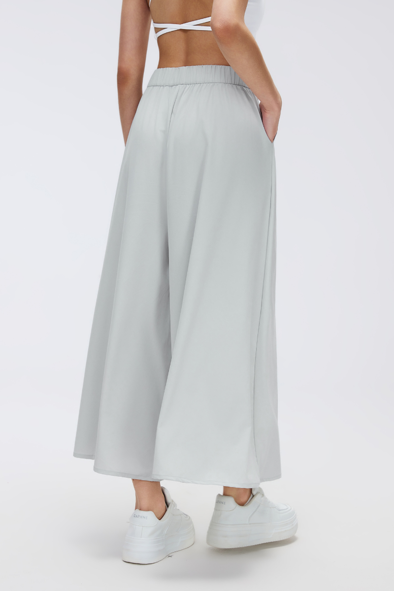 Women's High-Waist Flowy Wide-Leg Dance Pants