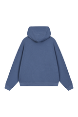 Unisex Fall Boxy Fit Waffle Texture Pullover Relaxed Hoodie