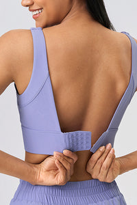 Women Lift Side-Support 4-Row Hook Shockproof Anti-Sag Yoga Sports Bra