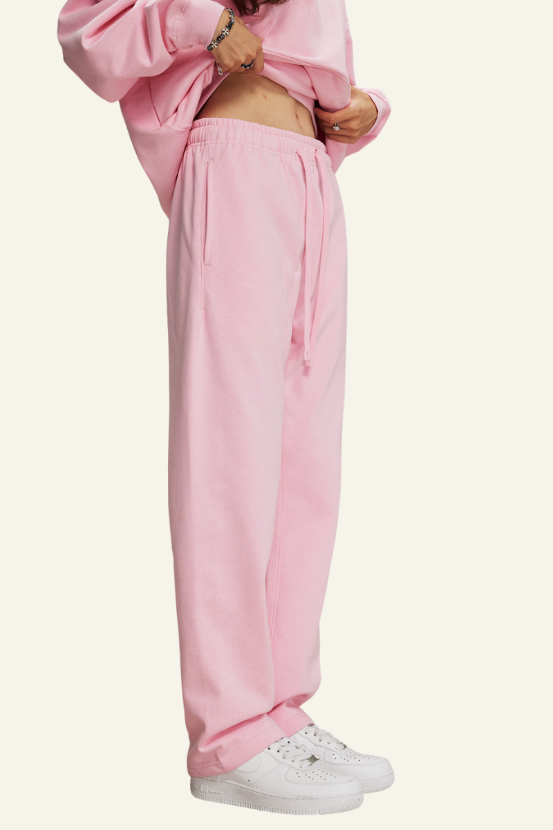 Unisex Athletic Oversize Drawstring Pants