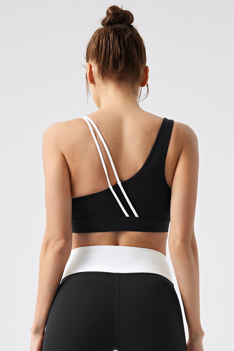 Women Eco-Friendly Recycled With Chest Pads Premium Feel Fitness Pilates Yoga Bra