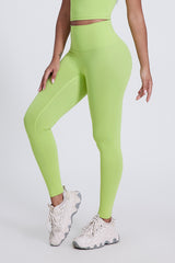 Women'S Yoga Sports Bright High-Waisted Hip Lift Cropped Pants