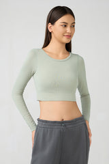 Women'S Sport Longsleeve Crop Top