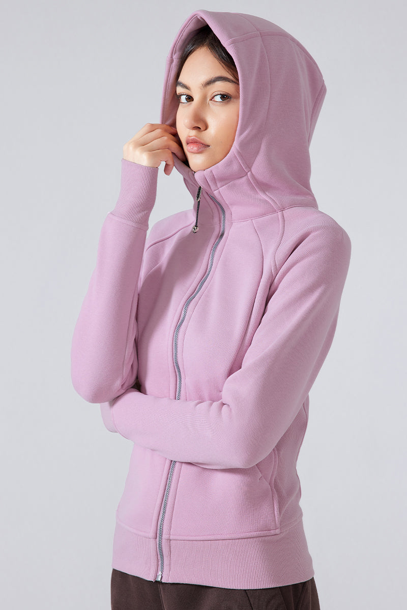 Women'S Zip Sport Hooded Jacket