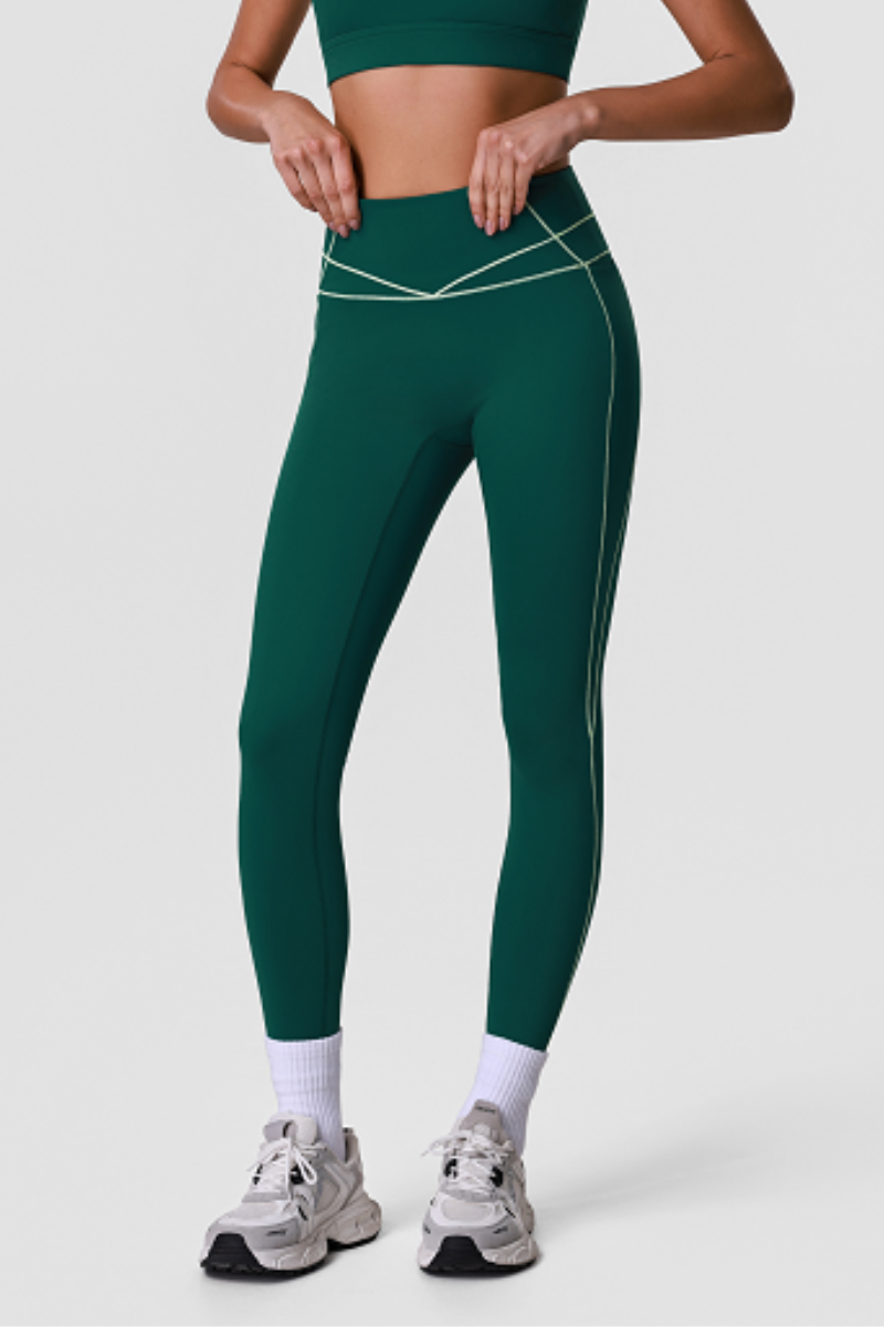 Women's Peach Butt High-Waist 9/10 Length Sports Leggings