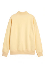 Women's Fall Fleece Relaxed Mock Neck Sweatshirt